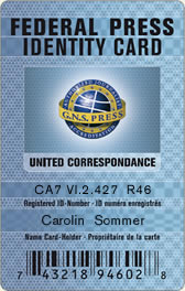   Internationale Press ID-Card 