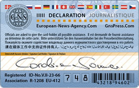  Internationaler Presseausweis 