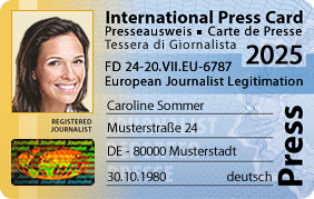 International Press Card